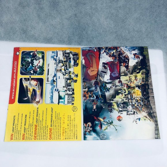 Lego Castle 7037 Tower Raid - 2 x Instruction Booklets Only - Picture 3 of 3